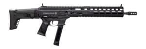 Grand Power 810091156094 Stribog SP9A3G 9mm Luger 16" Black Barrel, Black Receiver, Polymer Stock & Grip