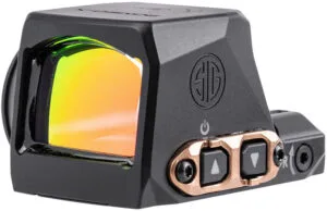 SIG Sauer ROMEO-X Enclosed Compact Rose Gold Circle Dot Black