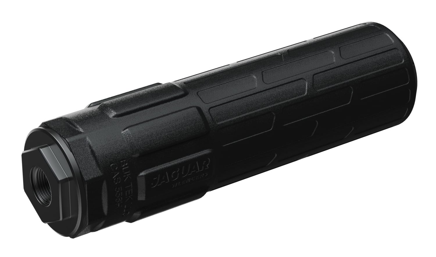 Buktek CAS556H-SB CAS762 Shorty 5.56mm Black Inconel 1 3/8"x24