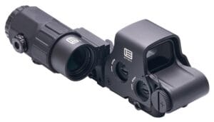 EOTECH HHS IX Holographic Hybrid Sight with G45 Magnifier and STS Mount Black