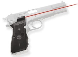 Crimson Trace Lasergrips for Browning Hi-power Red Laser, Black