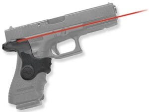 Crimson Trace Lasergrips Red Laser for Glock Gen3 Full-Size/Compact, Black