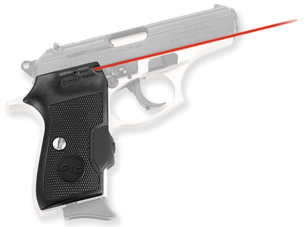 Crimson Trace Lasergrips for Bersa Thunder/Firestorm Red Laser, Black