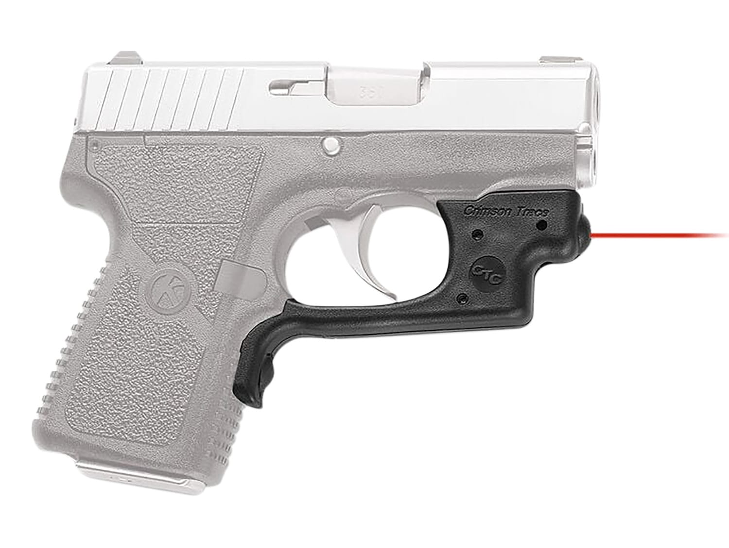 Crimson Trace Laserguard for Kahr Arms P380/cw380 Red Laser, Black