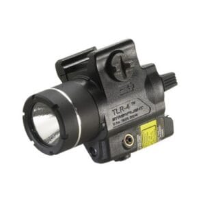 Streamlight TLR-4 Compact Weapon Light and Red Laser, Black