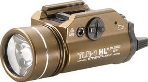 Streamlight TLR-1 HL Weapon Light, Flat Dark Earth Brown