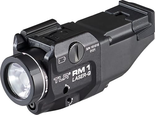 Streamlight TLR RM 1 LED with Green Laser Rail Mount Black