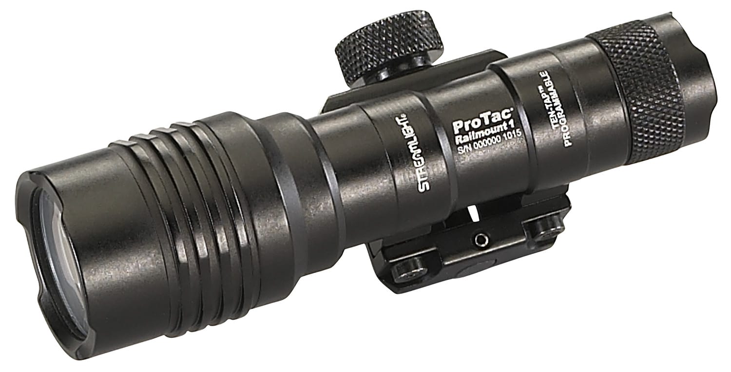 Streamlight ProTac Rail Mount 1 Weapon Light, Black