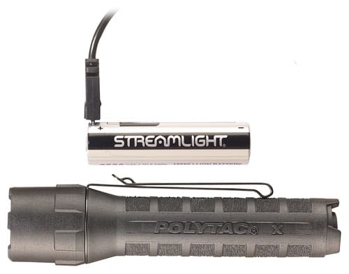 Streamlight PolyTac X USB Flashlight, Black