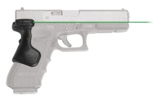 Crimson Trace Lasergrips for Glock Gen3/4/5 Full Size, Green Laser, Black