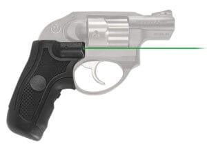 Crimson Trace Lasergrips for Ruger Lcr/lcrx, Green Laser, Black