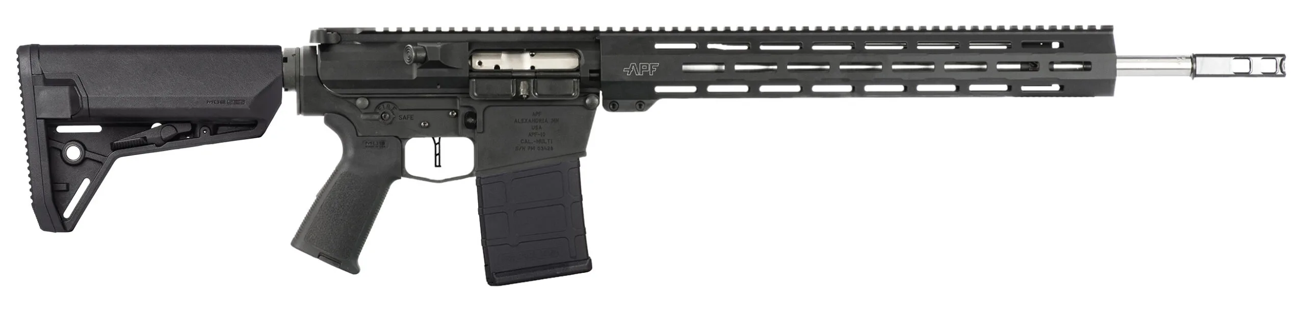 APF Armory DMR 2.0 6mm Creedmoor 18" AR-10 Rifle