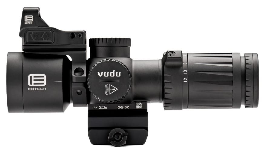 EOTECH Vudu 4-12x36 FFP Ultra Short Rifle Scope MD5 with EFLX