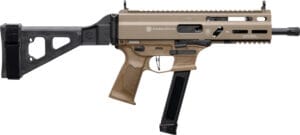 GRAND POWER STRIBOG SP9A3G 9MM - 8" BBL 30 RD MAG W/BRACE FDE