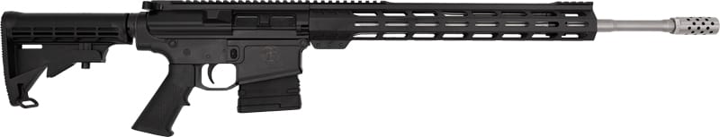 GLFA GL10 6.5 Creedmoor 20" Black / Stainless Rifle