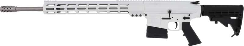 GLFA GL10 6.5 Creedmoor 20" White / Stainless Rifle - Image 2