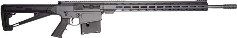 GLFA GL10 Long Action 6.5 PRC 24" Sniper Gray / Stainless Rifle