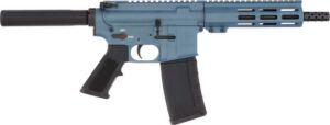 GLFA AR15 PISTOL 223 WYLDE - 7.5" STAINLESS BBL BLUE