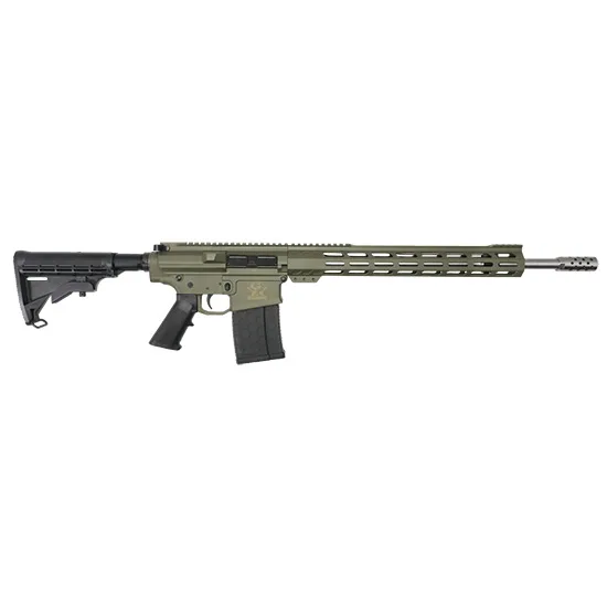 GLFA GL10 .308 Win 18" OD Green / Stainless Rifle