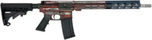 GLFA AR-15 5.56 16 SS RWB AMERICAN FLAG 30RD