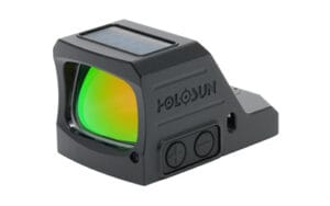 Holosun HE407C-X3-GR Open Reflex 2 MOA Green Dot Pistol Sight Black