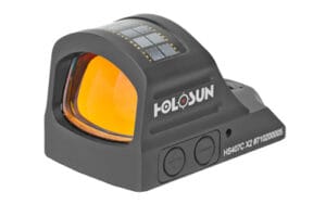 Holosun HS407C X2 Open Reflex 2 MOA Red Dot Pistol Sight Black