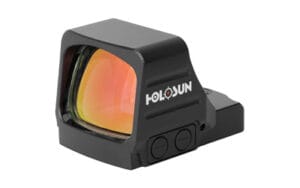 Holosun HS407COMP-RD-6 Open Reflex 6 MOA Red Dot Pistol Sight Black