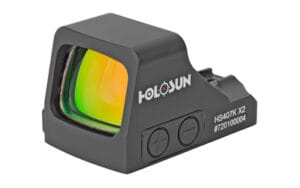 Holosun HS407K X2 Open Reflex 6 MOA Red Dot Pistol Sight Black