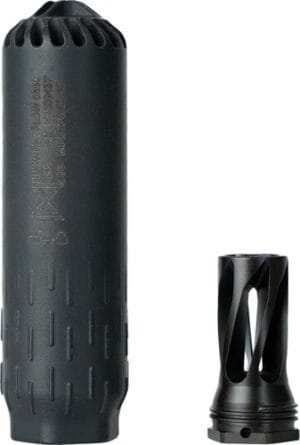 HUXWRX FLOW 556 TI KIT - SUPPRESSOR W/ FLASH HIDER BLK