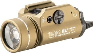 Streamlight TLR-1 HL Weapon Light, Flat Dark Earth