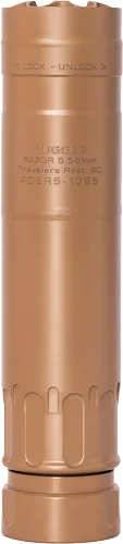 RUGGED SUPPRESSORS RAZOR 556 - HI-TEMP CERAKOTE FDE