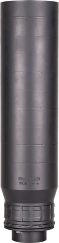 RUGGED SUPPRESSORS SUB 9 - 9MM HUB W/ RU3 LUG MOUNT BLACK
