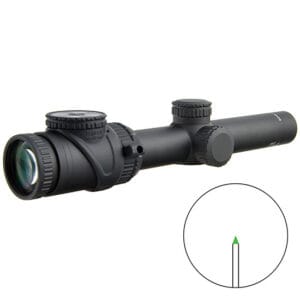 Trijicon AccuPoint 1-6x24 Green Triangle Post 30mm