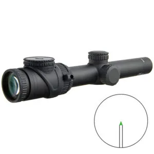 Trijicon AccuPoint 1-6x24 Green Triangle Post 30mm