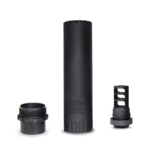 YANKEE HILL MACHINE COMPANY TURBO T3 5.56 1/2-28 SILENCER