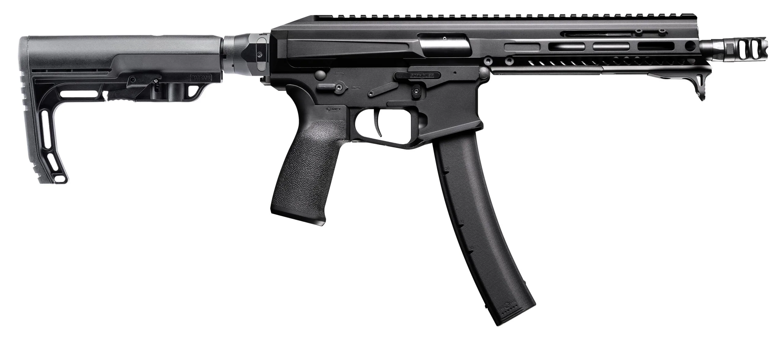 POF USA PHOENIX SBR 9MM 8" BLK MLOK