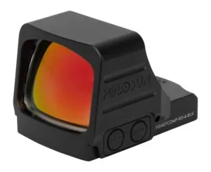 Holosun 407COMP Gold Open Reflex Sight 6 MOA Dot Black