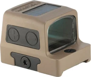 Holosun HE509T-RD X2 Enclosed Reflex Sight Red Multi-Reticle Solar Titanium Flat Dark Earth