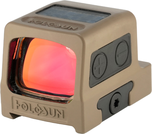 Holosun HE509T-RD X2 Enclosed Reflex Sight Red Multi-Reticle Solar Titanium Flat Dark Earth - Image 3