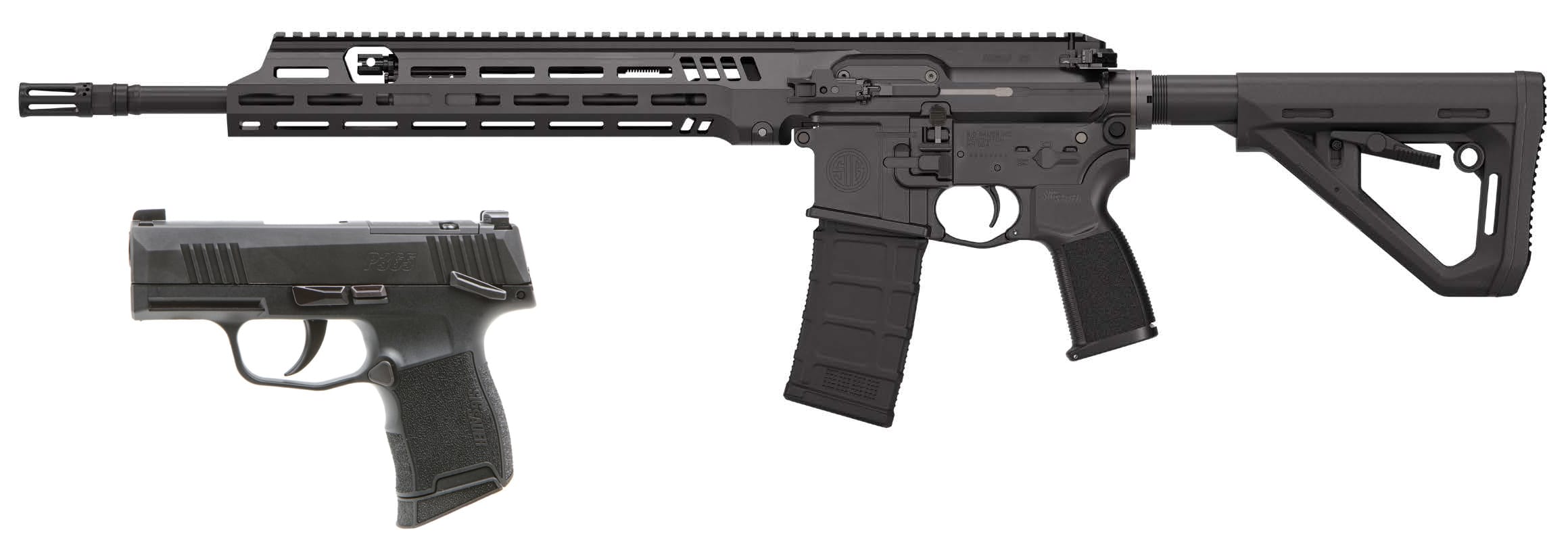 SIG 516-MOHAWK 5.56 16 BLK 10RD TELE STK CP1
