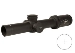 Trijicon Credo 1-6x24 30mm FFP MRAD Segmented Circle LPVO Black